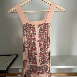 Free People Open Back Mini Dress